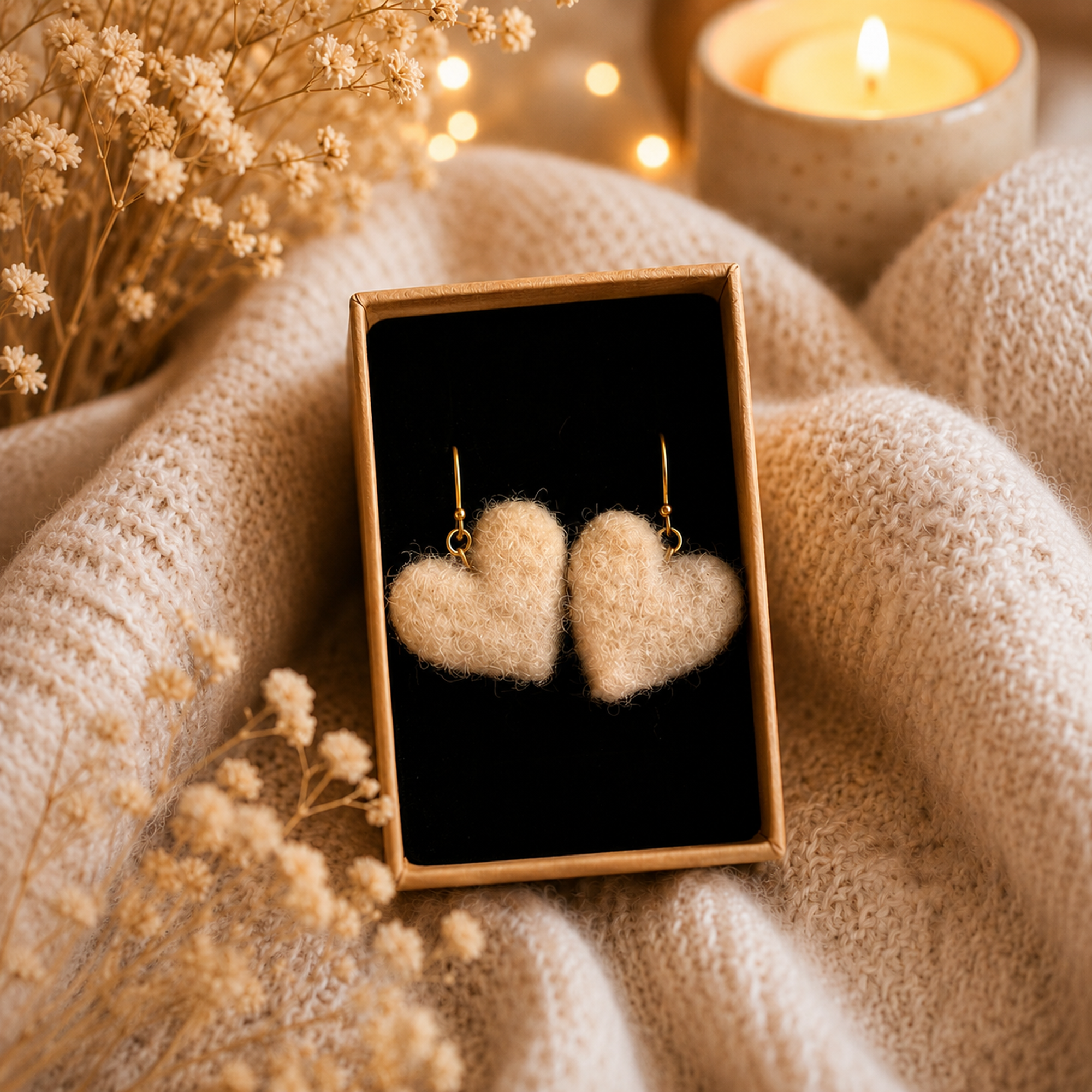 Boucles d’oreilles COEUR OR